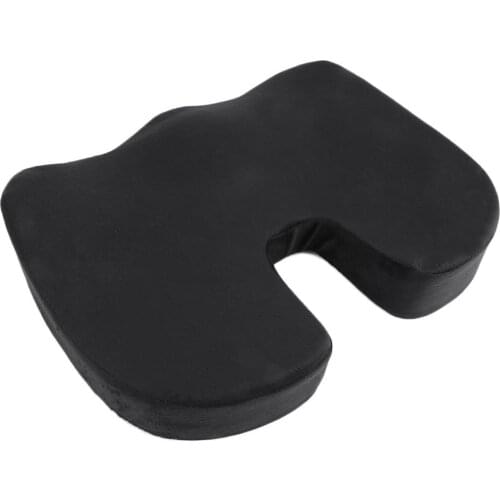 Travel Breathable Seat Cushion Coccyx Orthopedic Memory Foam U Seat Massage Chair Cushion Pad Car U-Shape Seat Cushion