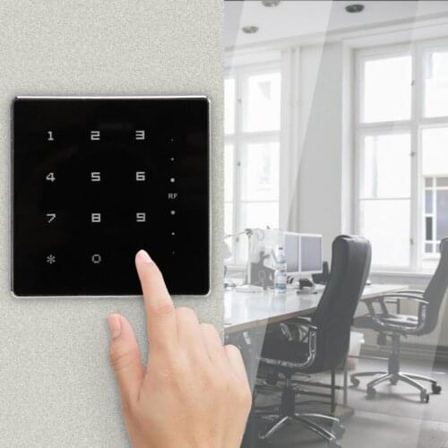 Ultrathin Waterproof RF RFID Card Reader Wiegand26/34 for Access Control 125Khz ID/ 13.56Mhz IC