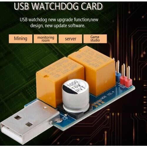 USB Watchdog Computer Automatic Restart Blue Screen Mining Game Server BTC Miner