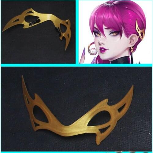 Game LOL KDA The Widowmaker Evelynn Headwear Hairpin for Women Girl Female Christmas Masquerade Party
