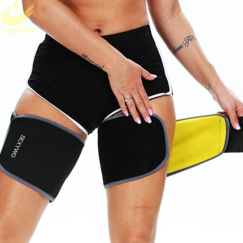 LAZAWG Women Body Shaper Sauna Slimmer Thigh Calf Shapewear Sweat Shaping Legs Fat Burning Arm Shapers Trimmer Sets Shapewear