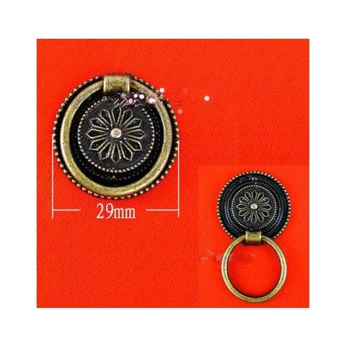 05 Hardware accessories B087 antique small handle 29mm drawer handle furniture hardware cabinet door handle
