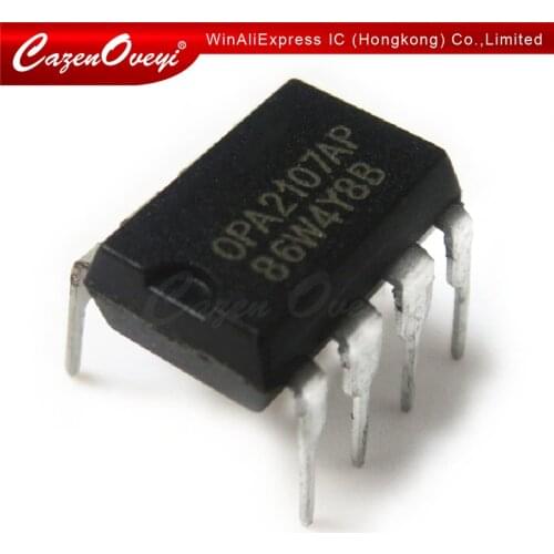 1pcs/lot OPA2107AP OPA2107A OPA2107 0PA2107AP DIP-8 In Stock