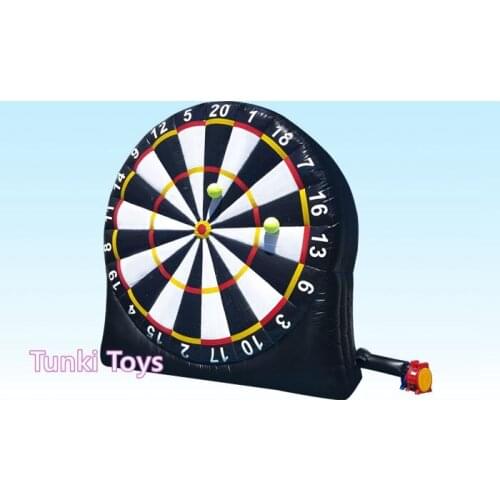 3 meters Inflatable Soccer Darts, Big Balls and Air Blower Included
