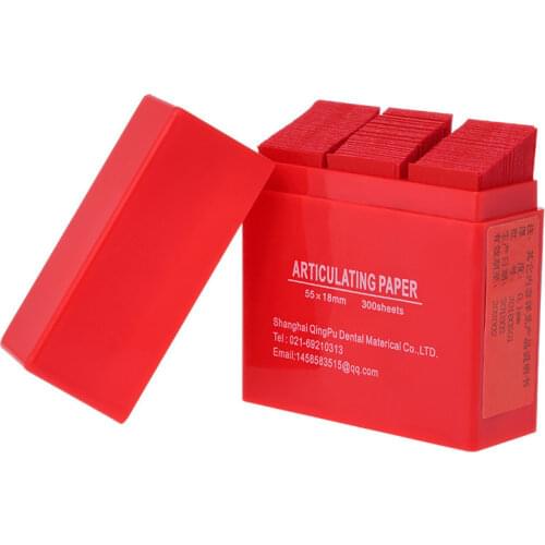 300 Sheets Dental Dentista Articulating Paper Blue Strips Dental Lab Products Oral Dentist Teeth Care Whitening Material Tool