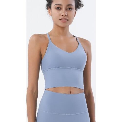 Seamless Sports Bra Back Bra Quick Dry Padded Shockproof Gym Fitness Running Sport Brassiere Crop Tops Push Up Bras Workout Vest