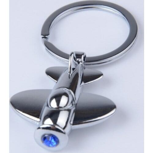 Key Keychain Metal Fighter Model Key Chain Fashion Jewelry Gifts for Men 2020 Key Ring Airplane Aircrafe Keyring