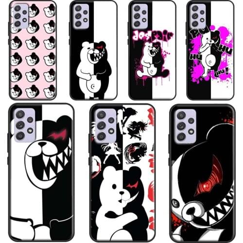 Danganronpa Monokuma Case For Samsung A72 A52 A42 A32 A12 A70 A50 A40 A30 A10 A20 S A11 A41 A51 A71 A21S Cover