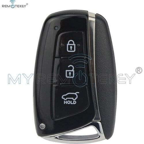 Remtekey Smart key shell case 3 button for Hyundai Santa Fe ix45 2013 2014