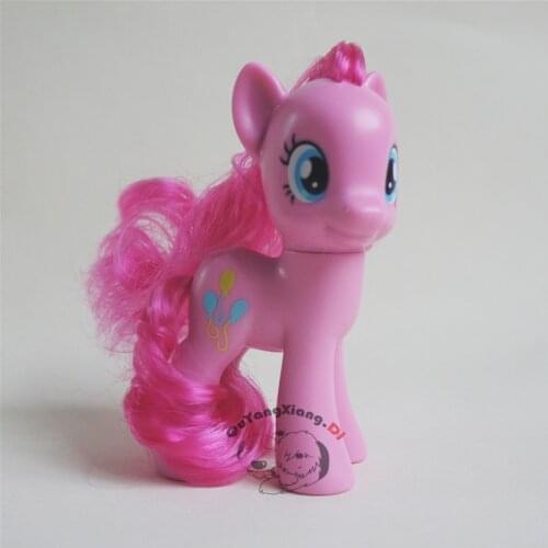P8-088 Action Figures 8cm Little Cute Horse Model Doll Pinkie Pie Anime Toys for Children