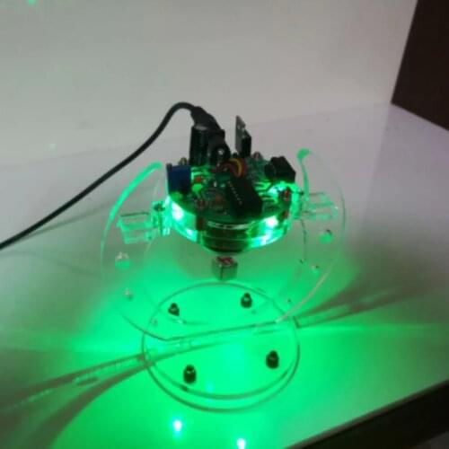 DIY Electronics Magnetic Suspension Kits Science Experiment Educational Toy (Color of indicator light is random)