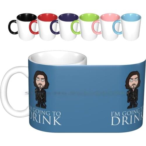 Athos ( Season 3 ) Ceramic Mugs Coffee Cups Milk Tea Mug Athos Tom Burke The Musketeers Creative Trending Vintage Gift Bottle