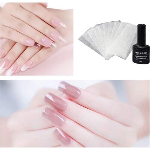 Nail Glue Extension Fiber Apply Layer Structural Gel Heating Tool Nails Reinforcement L3S3
