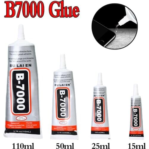 15ml 25ml 50ml 110ml B7000 Glue Industrial Strength Super Adhesive Clear Liquid Glue Crafts Pearl Rhinestones DIY Jewelry Making