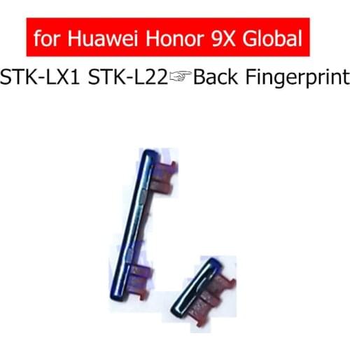 For Huawei Honor 9X Global STK-LX1 STK-L22 Power Volume Button Side Key Button On Off Switch Key Replace Repair Spare Parts