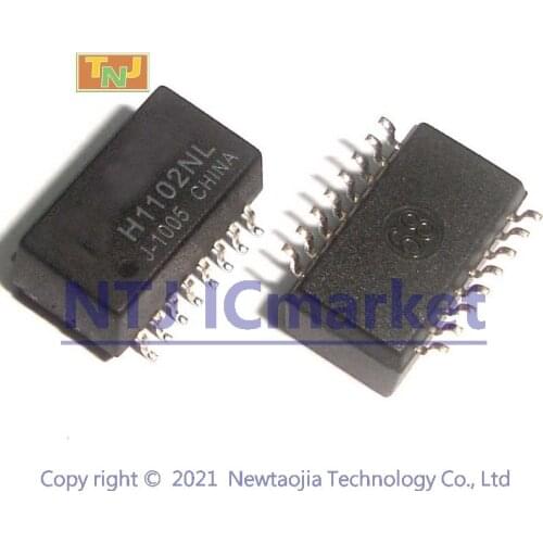 10 PCS H1102NL SMD-16 H1102 LAN DISCRETE TRANSFORMER MODULES