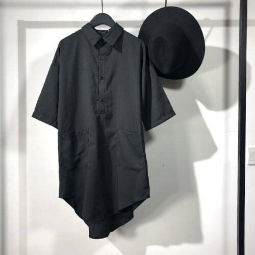 Owen seak Men T Shirt Mens Clothing Hip Hop Tops Tees High Street Summer Japanese Male Long Streetwear T Shirt