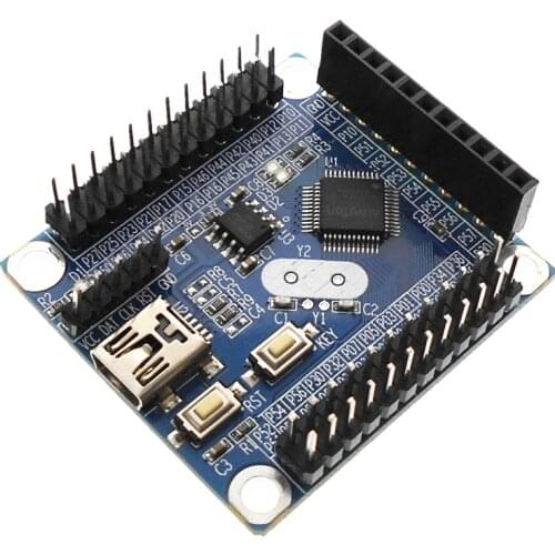 N76E616 development board / 51 development board / comes with serial port / one-click download / 46IO