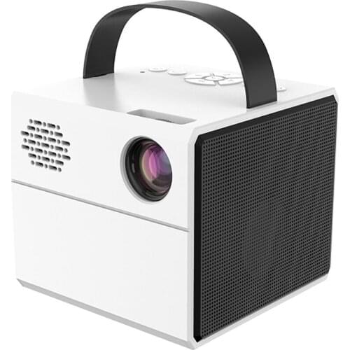 Portable J10 Mini HD Projector Children Education Home Theater Projectors 1080P Mini Beamer for Christmas Gift PK Q2