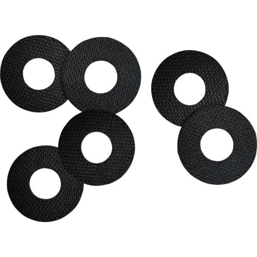 Customized CNC cutting 1pcs carbontex drag washer for fishing reels carbon fiber washer 1.0mm ring brake pad for fishing reels