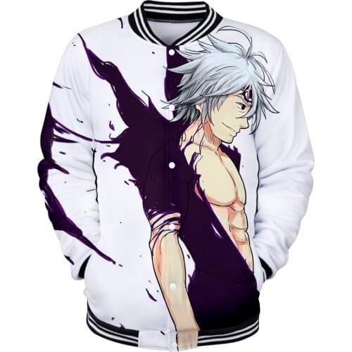 Seven sins 3D print Hoodies sweatshirts Hip hop Harajuku Uniform heren hoodies