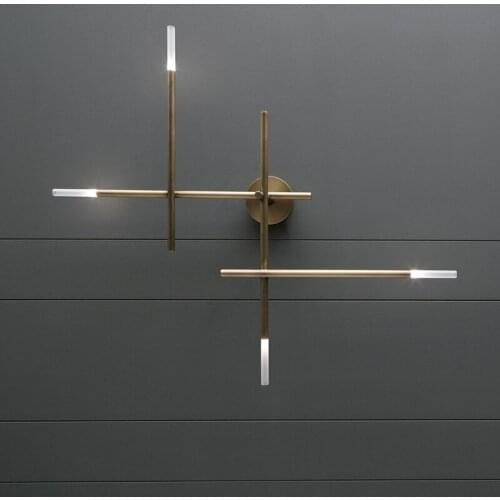 Vintage arandela wood living room aisle bedroom bedroom lamp espelho