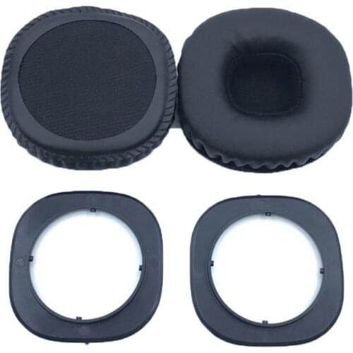 83XC 1Pair Soft Sponge Ear Pads Earpads Leather Ear Cushion Replacement for Marshall MID ANC Bluetooth-compatible Headphones