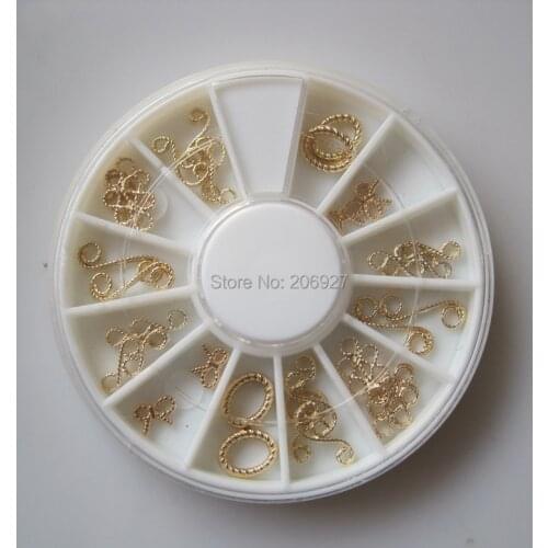 1PC OD-76 3D Metal Deco Wheel 6 different designs wheel