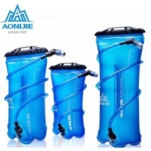 AONIJIE 2020 New 1.5L/2L/3L Outdoor Cycling Running Foldable TPU Water Bag Sport Hydration Bladder for Camping Hiking Climbing