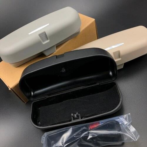 Car Sun visor Glasses Holder Case For Geely Vision SC7 MK CK Cross Gleagle SC7 Englon SC3 SC5 SC6 SC7 Panda