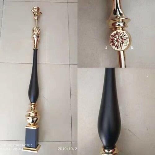 Freeshipping 950mm 850mm Height AL Balustrade Baluster Pole Armrest Fence Rod Handrail Railing Post Pole Baluster for Stair