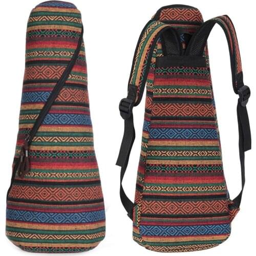 Bohemian Ukulele Case Bag 10Mm Sponge Padded