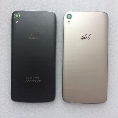 4.7inch For Alcatel One Touch Idol 3 6039 Smart Phone Back Housing Battery Case Cover Hard PC