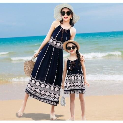 Одинаковые платья для мамы и дочки COZOK China At AliExpress