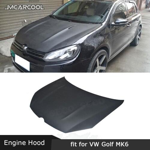 For Volkswagen VW Golf 6 VI MK6 GTI R20 2010-2013 Front Bumper Engine Hood Air Vent Cover Carbon Fiber / FRP Bonnet Cap