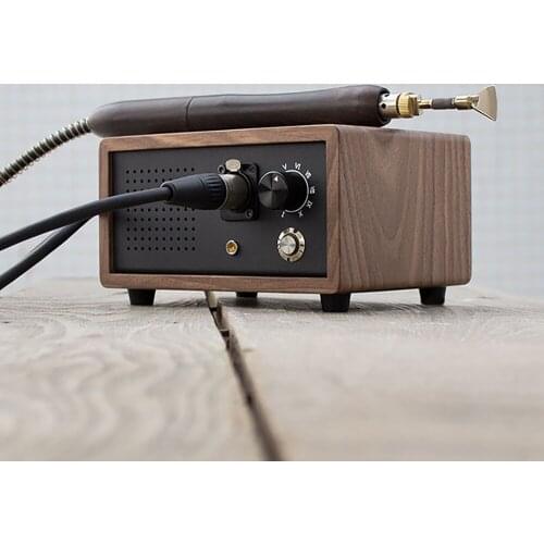 AC 100-268V Leather Craft Electric Creasing Edging Machine Leather Heating Ironing Machine Handle Creaser Edger Crimper Tool