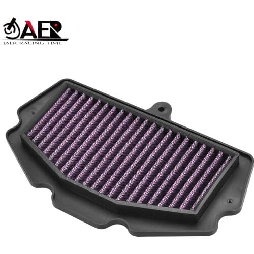 JAER Motorcycle Air Filter Cleaner Reuseful Element for Kawasaki Ninja 400 2018