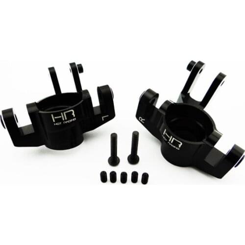 HR CNC Aluminum Front Aluminum Knuckle Set for Axial Yeti XL 90032 90038