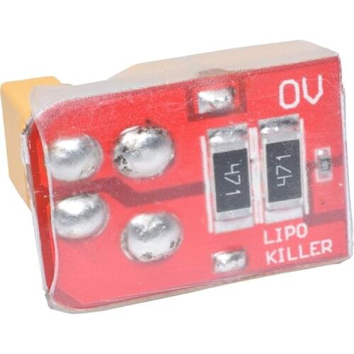 JMT RC LIPO Battery 0V Killer HM lithium Battery 0V Discharger XT60 XT30 Plug for RC Quadcopter