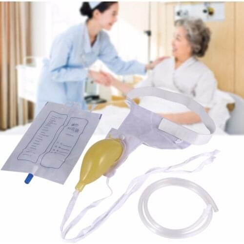 Reusable Male/Female Urine Bag Urinal Pee Holder Collector For Urinary Incontinence Bedridden Patients Urination Catheter Bag