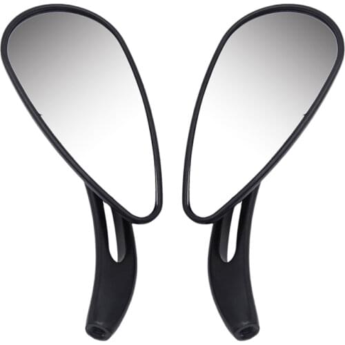 Motorcycle Black Skull Rearview Mirrors For Harley Dyna Softail Sportster Touring Street Glide/Kawasaki VN 1500 1600 Classic