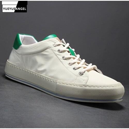 2021 Spring New Men Casual Canvas Flat Shoes Street Vintage Lace Up White Sneakers High Quality Outdoor Trainers Walking Shoes