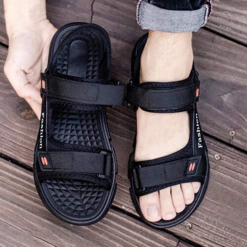 Men Sandals Summer Leisure Beach Sandals Men Shoes 2021 New Outdoor Male Retro Comfortable Casual Sandals Men Sneakers NANLX43
