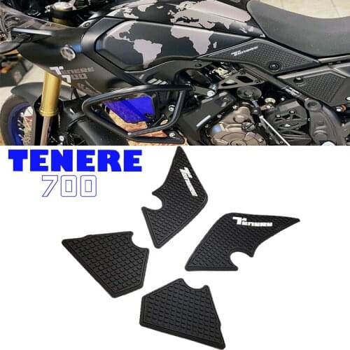 New Motorcycle 3D Edge Gel Tank Pad Stickers Gas Oil Tank FOR YAMAHA Tenere 700 T700 XTZ 700 2019 2020