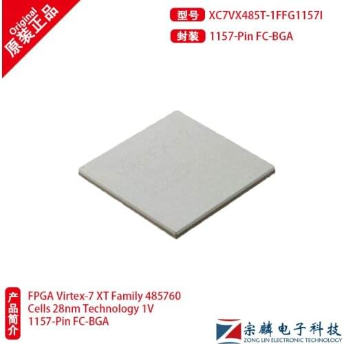 New original xc7vx485t-1ffg1157i 1157bga programmable gate array xc7vx485t