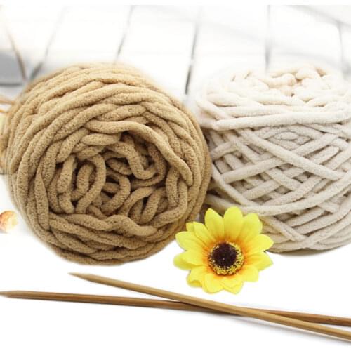 Single Strand Ice Sliver Wool Hook Shoe Thick Line Does Not Pilling Does Not Fade Hand Knitted Scarf Line Hat Line