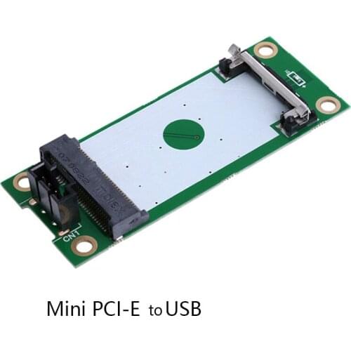 Mini PCI-E to USB Adapter Board Adapter Card with SIM Card 3G Module Development Board
