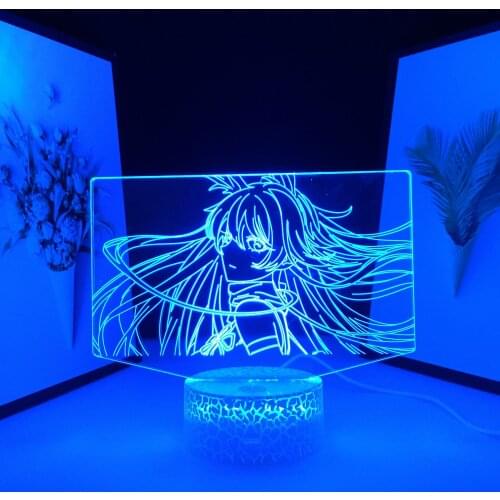 Anime 3D LED Light Akame Ga Kill for Birthday Gift Bedroom Decoration Nightlight Room Decor Manga Table Lamp Dropshipping