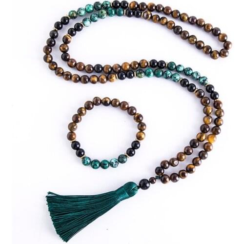 WENDYFO New Fashion Bead Necklace For Men Women Casual Jewelry Accessories