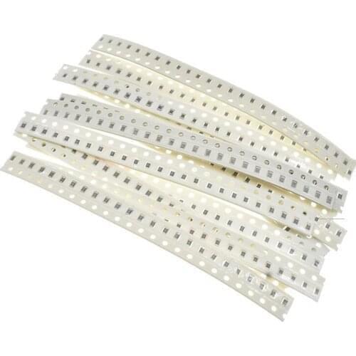 100Pcs 0805 SMD resistor 1% 0R ~ 1M 1/4W 0 1 10 100 150 220 330 ohm 1K 2.2K 10K 100K 0R 1R 10R 100R 150R 220R 330R